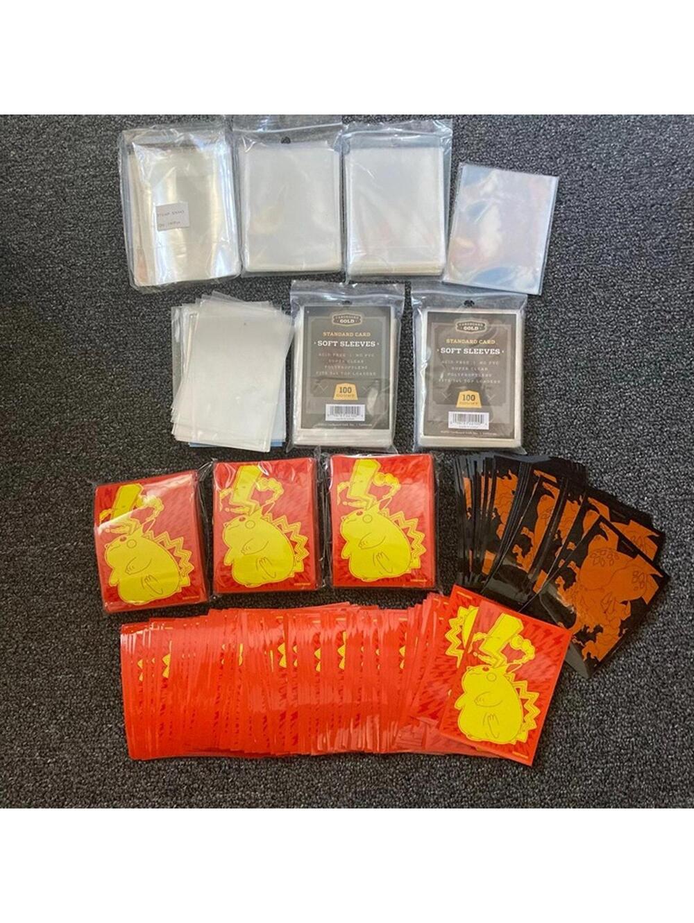 Pokemon card sleeves lot